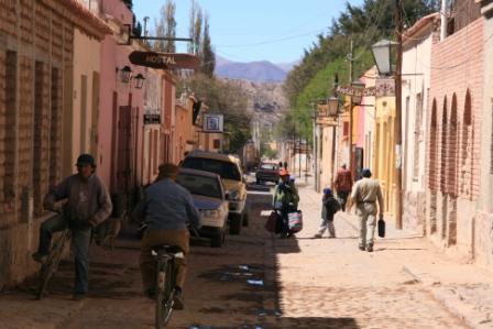 Straenbild Humahuaca